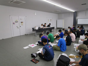 代議員会議の様子