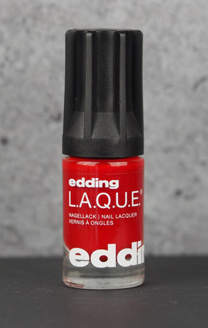 edding L.A.Q.U.E. real red