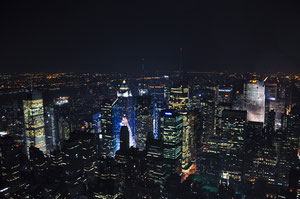Foto del giorno: New York by night