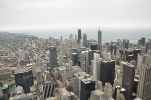 Foto del giorno: veduta dalla Sears Tower - Chicago