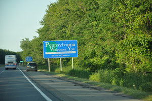 Foto del giorno: Ingresso in Pennsylvania