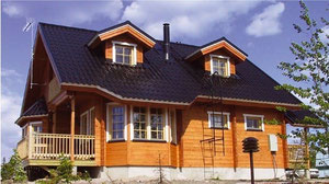 Komfortables, wohngesundes Wohnblockhaus - Blockhaus - Blockhausbau - Umweltfreundliches Bauen