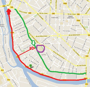 Sens unique pour les quais de la Pie