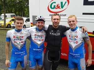 Das Team mit Jens Voigt!