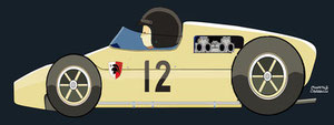 Lucien Bianchi by Muneta & Cerracín - Lotus 18 - Climax