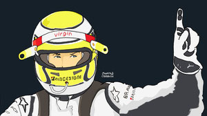 Jenson Button by Muneta & Cerracín