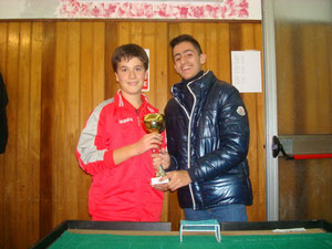 Armando Giuffrè finalista torneo Under 15