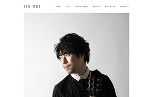 Jin Oki Official Web site