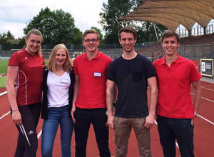 Julia Götting, Franziska Lüken, Jan Luca Bock, Henrik Hülsmann und Sven Grollius (v.l.)