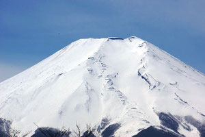 忍野からの富士山眺望