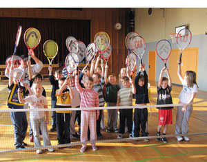 Alle Kinder lieben Tennis