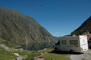 Au dessus du barrage de SOULCEM