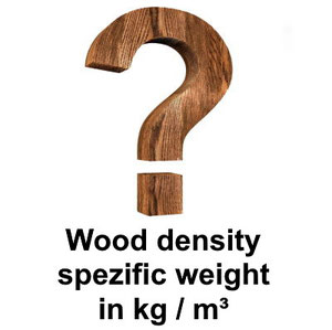Wood density, Specific gravity wood, How much weighs one cm3 wood, Bulk density wood table, Specific gravity ash, beech, oak, spruce, pine