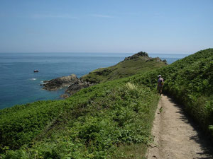 Klippenweg nach Jerbourg Point