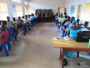 Our Computer Class with 27 Students