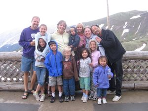 We met the Lee family at the summit on Trail Ridge Road in Rocky Mountain National Park. They are a family we knew on Long Island, but moved to Oregon last year.