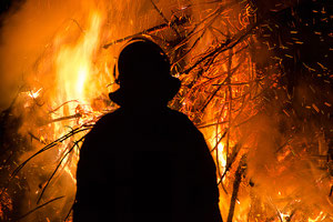 Darth Vader zu Gast beim Hutzelfeuer?