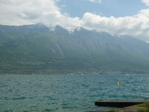 Ankunft am Lago di Garda