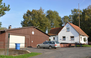 ELV-Vereinsheim mit Werkstatt