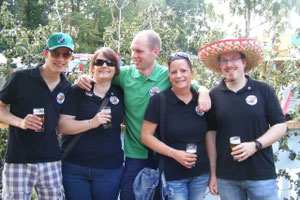 Unser Team beim Feuerwehrfest 2013