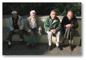 Habitantes do Centro de Apoio Social do Pisão, Cascais 