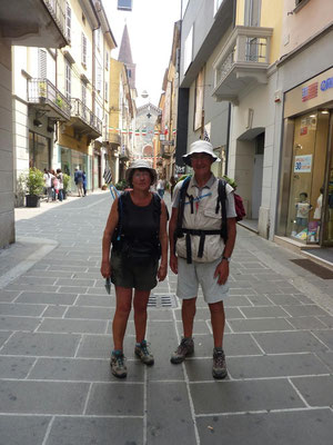 Deux pèlerins à Piacenza
