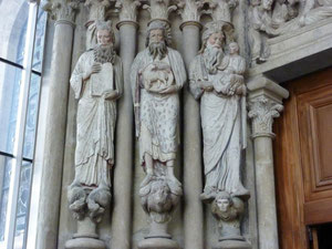 3 apôtres de la Cathédrale de Lausanne
