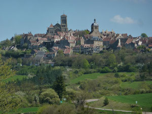la basilique Ste Marie-Madeleine à Vezelay