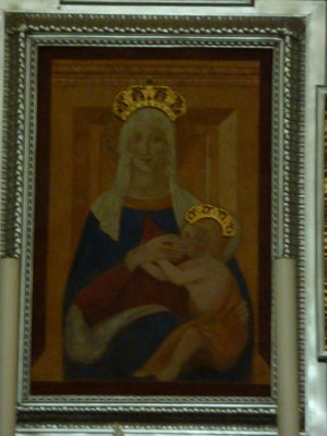 la Vierge allaitante de Pier Francesco Fiorentino