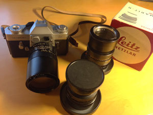 LEICA flex von Karl Heinz Dilg (Foto Dilg), die seine Stieftochter Cordelia Dilg aus dem Nachlaß ihrer Mutter Eva Dilg als Beitrag zu dieser Webseite im Januar 2014 schenkte. Mit dieser Ausrüstung entstanden die meisten Fotos dieser Internetpräsenz ...