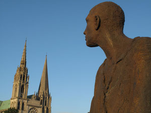 The cathedral, from Chatelet place.