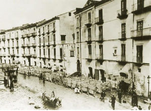 L’antico Corso Sancio, inizio 1900: centro storico, Cuore Pulsante dei Pastifici di Gragnano