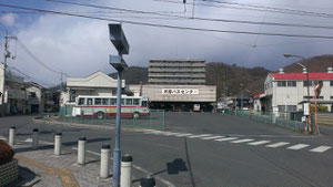現在の井原バスセンター