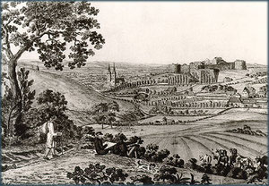 Stadtansicht um 1830