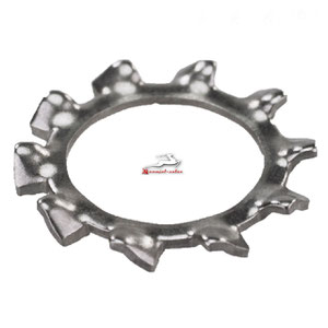252239-29 Verzinkt Zahnscheibe aussengezahnt. Serrated washer countersunk. Шайба 16 пружинная.