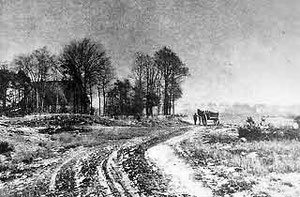 Weg in der Bauerschaft Kattenstroth um 1910