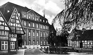 St. Elisabeth-Hospital am Domhof, um 1950