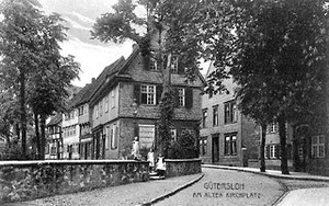 Am alten Kirchplatz um 1910