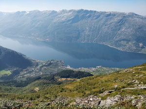 Sicht auf Lofthus
