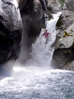 canyon valgaudémar la chapelle difficile sport départ de briançon serre chevalier montgenèvre