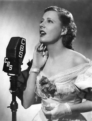1936- Irene performing in "Bitter Sweet"