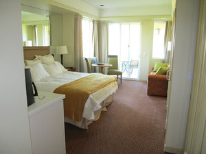 Our bedroom while on vacation.