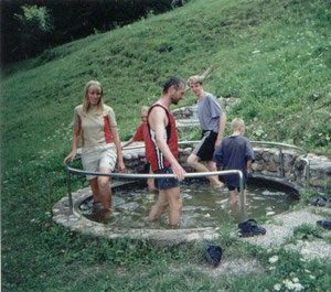 Wassertretbecken