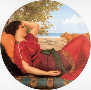 John William Godward - In Realms of Fancy  1911