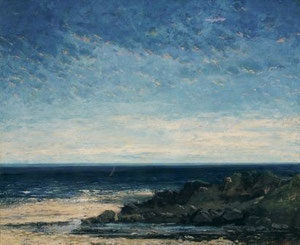 GUSTAVE COURBET - Il mare