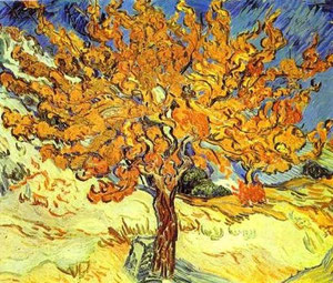 VINCENT VAN GOGH - Albero di more (1889)