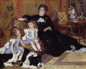 RENOIR - Madame Charpenter e le sue figlie