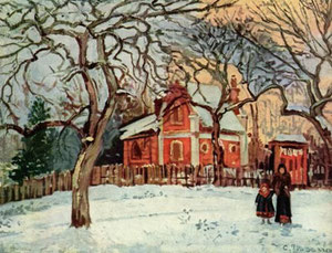 Pissarro - Red Chestnuts at Louvenciennes