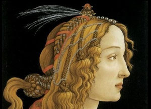SANDRO BOTTICELLI - Simonetta Vespucci