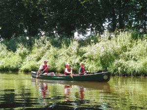 Vater Kind Touren auf der Hunte